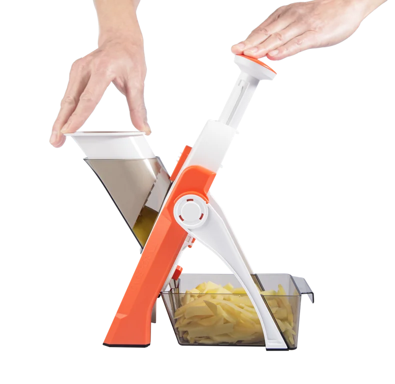 Vegetable Cutter, Food Chopper, Dicer Fruit, French Fry, SS 420 ABS AS,Mandoline Slicer, Kitchen Accessories,Home Gadgets, JS001