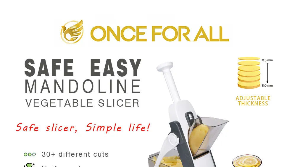 Vegetable Cutter, Food Chopper, Dicer Fruit, French Fry, SS 420 ABS AS,Mandoline Slicer, Kitchen Accessories,Home Gadgets, JS001